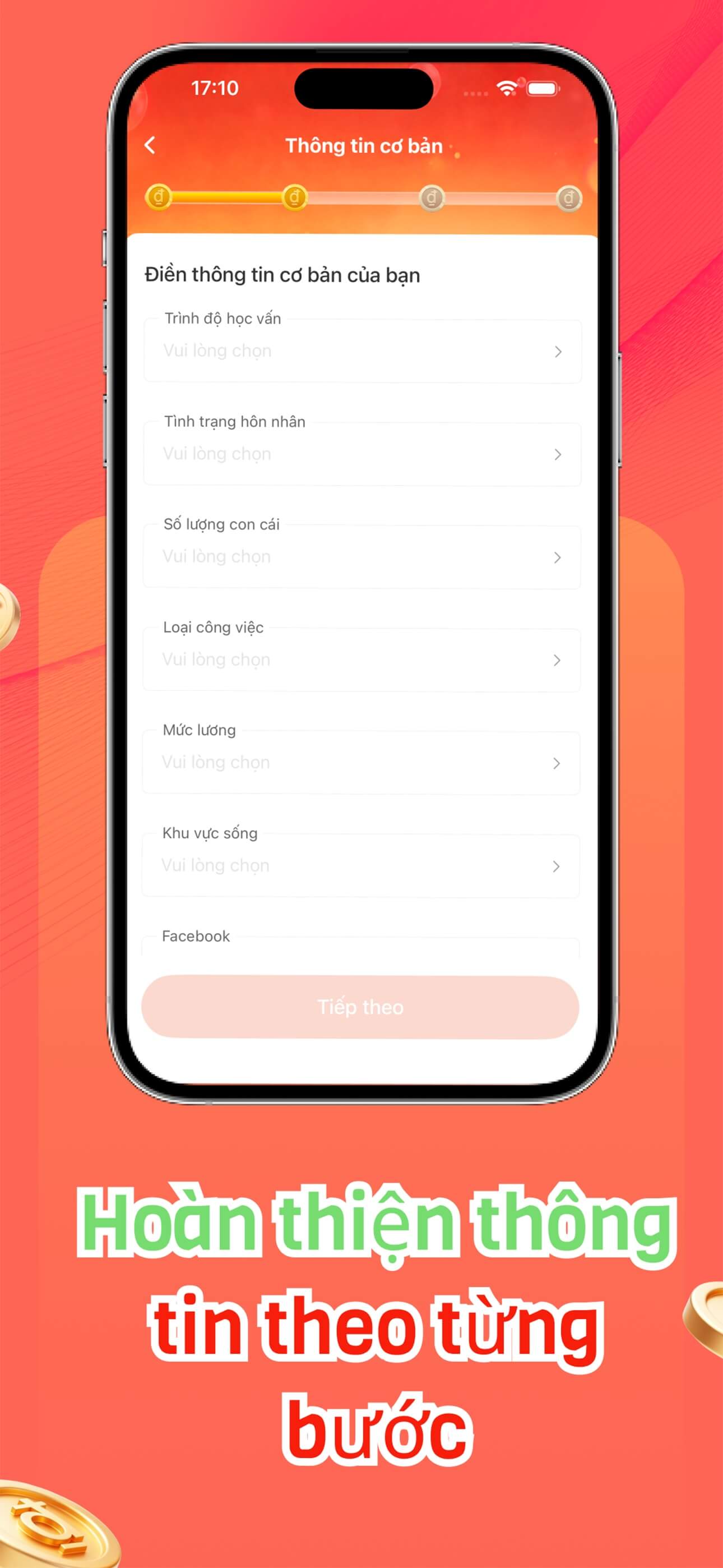 Online process screen