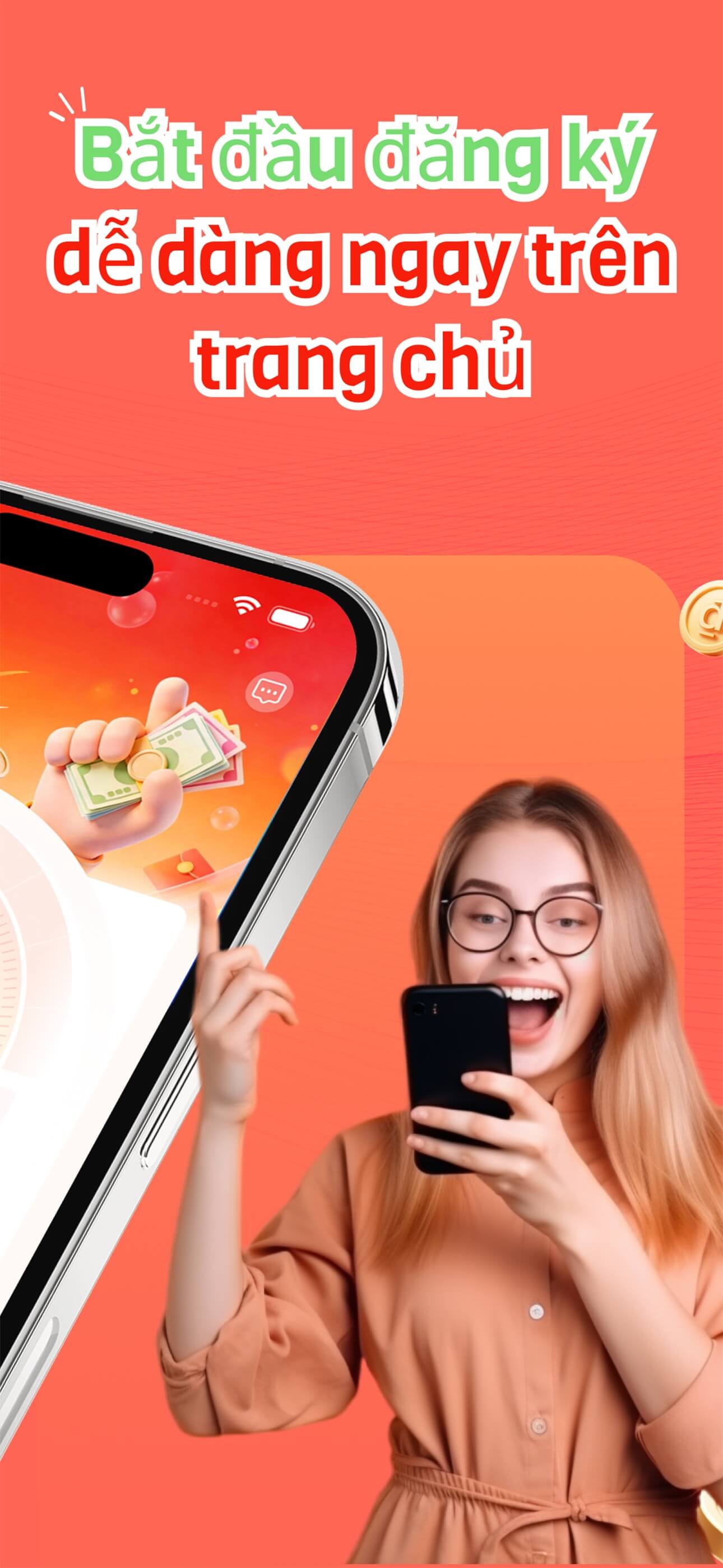 Loan service app screen